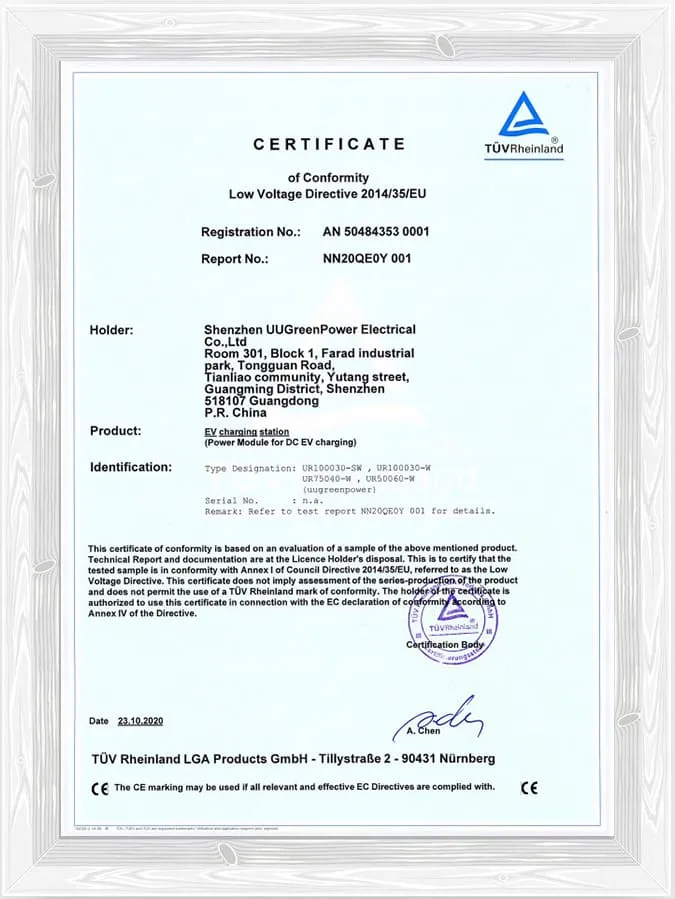 EV Charger Certifications, Testing & Warranty 2